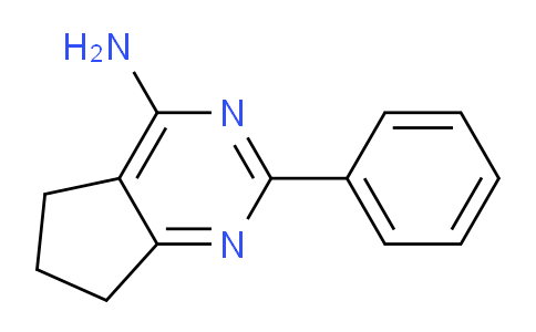 CAS No. 7252-78-0, 2-Phenyl-6,7-dihydro-5H-cyclopenta[d]pyrimidin-4-amine
