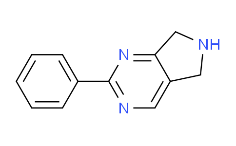 CAS No. 954230-81-0, 2-Phenyl-6,7-dihydro-5H-pyrrolo[3,4-d]pyrimidine