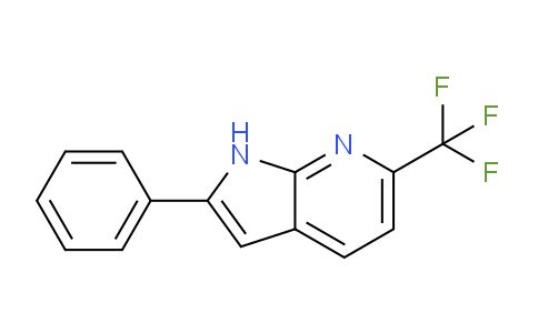 CAS No. 1260863-59-9, 2-Phenyl-6-(trifluoromethyl)-1H-pyrrolo[2,3-b]pyridine