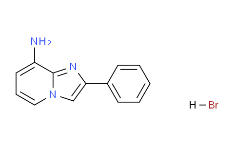 CAS No. 185133-88-4, 2-Phenylimidazo[1,2-a]pyridin-8-amine hydrobromide