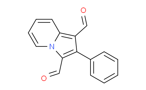 CAS No. 447449-65-2, 2-Phenylindolizine-1,3-dicarbaldehyde