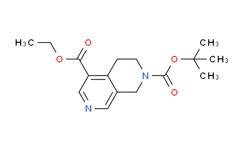 CAS No. 1330764-93-6, 2-tert-Butyl 5-ethyl 3,4-dihydro-2,7-naphthyridine-2,5(1H)-dicarboxylate