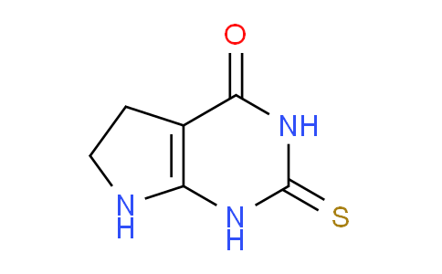 CAS No. 16372-06-8, 2-Thioxo-2,3,6,7-tetrahydro-1H-pyrrolo[2,3-d]pyrimidin-4(5H)-one