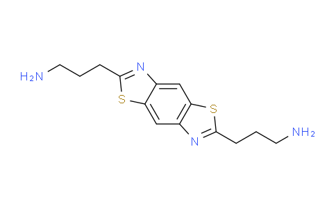 CAS No. 332413-56-6, 3,3'-(Benzo[1,2-d:4,5-d']bis(thiazole)-2,6-diyl)bis(propan-1-amine)