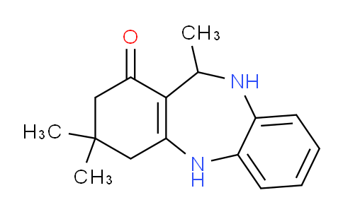 CAS No. 149774-58-3, 3,3,11-Trimethyl-2,3,4,5,10,11-hexahydro-1H-dibenzo[b,e][1,4]diazepin-1-one