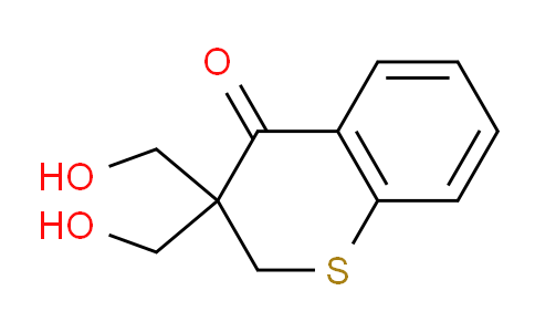 CAS No. 29107-30-0, 3,3-Bis(hydroxymethyl)thiochroman-4-one