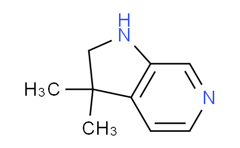 CAS No. 1823891-04-8, 3,3-Dimethyl-2,3-dihydro-1H-pyrrolo[2,3-c]pyridine