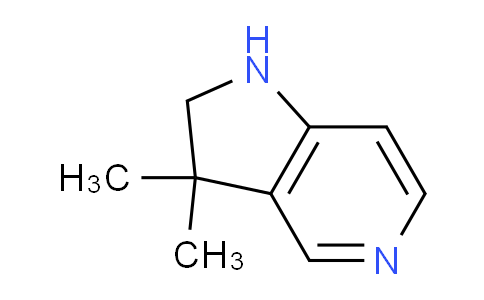 CAS No. 1823882-07-0, 3,3-Dimethyl-2,3-dihydro-1H-pyrrolo[3,2-c]pyridine