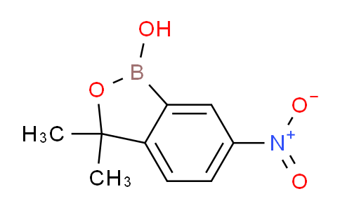 CAS No. 1266084-47-2, 3,3-Dimethyl-6-nitrobenzo[c][1,2]oxaborol-1(3H)-ol