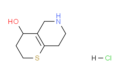 CAS No. 1416439-71-8, 3,4,5,6,7,8-Hexahydro-2H-thiopyrano[3,2-c]pyridin-4-ol hydrochloride