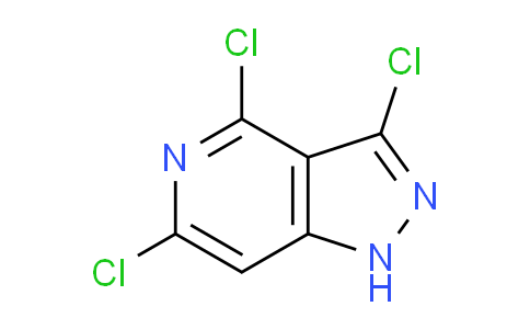 CAS No. 1956382-21-0, 3,4,6-Trichloro-1H-pyrazolo[4,3-c]pyridine