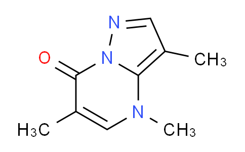 CAS No. 4081-82-7, 3,4,6-Trimethylpyrazolo[1,5-a]pyrimidin-7(4H)-one