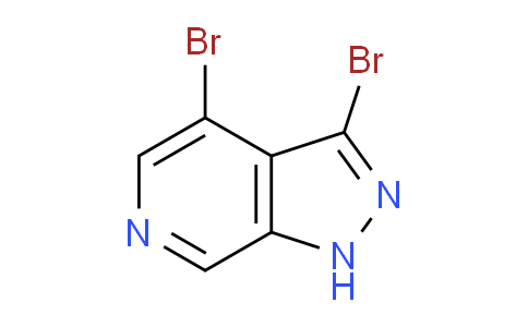 CAS No. 1357945-76-6, 3,4-Dibromo-1H-pyrazolo[3,4-c]pyridine