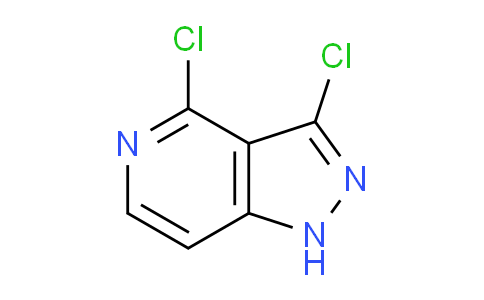 CAS No. 1956382-95-8, 3,4-Dichloro-1H-pyrazolo[4,3-c]pyridine
