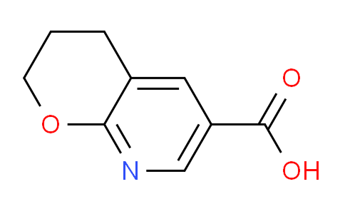 CAS No. 1260664-03-6, 3,4-Dihydro-2H-pyrano[2,3-b]pyridine-6-carboxylic acid