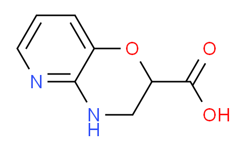 CAS No. 1086375-44-1, 3,4-Dihydro-2H-pyrido[3,2-b][1,4]oxazine-2-carboxylic acid