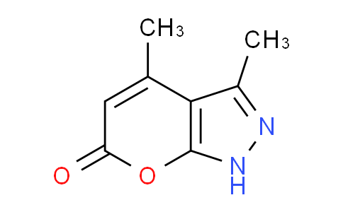 CAS No. 5203-98-5, 3,4-Dimethylpyrano[2,3-c]pyrazol-6(1H)-one