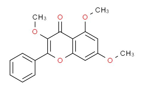 CAS No. 26964-29-4, 3,5,7-Trimethoxy-2-phenyl-4H-chromen-4-one