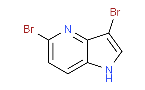 CAS No. 1190311-07-9, 3,5-Dibromo-1H-pyrrolo[3,2-b]pyridine