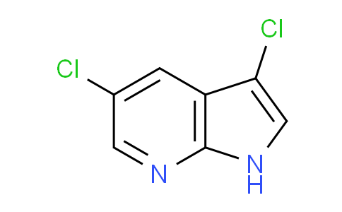 CAS No. 1190317-53-3, 3,5-Dichloro-1H-pyrrolo[2,3-b]pyridine
