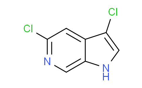 CAS No. 1190320-38-7, 3,5-Dichloro-1H-pyrrolo[2,3-c]pyridine