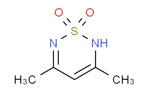 CAS No. 697-44-9, 3,5-Dimethyl-2H-1,2,6-thiadiazine 1,1-dioxide
