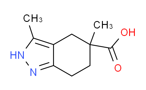 CAS No. 1956331-97-7, 3,5-Dimethyl-4,5,6,7-tetrahydro-2H-indazole-5-carboxylic acid