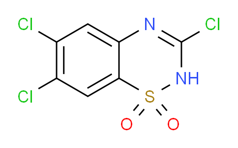 CAS No. 1437447-96-5, 3,6,7-Trichloro-2H-benzo[e][1,2,4]thiadiazine 1,1-dioxide