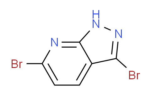 CAS No. 1357945-93-7, 3,6-Dibromo-1H-pyrazolo[3,4-b]pyridine