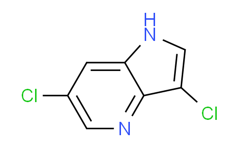 CAS No. 1190317-95-3, 3,6-Dichloro-1H-pyrrolo[3,2-b]pyridine
