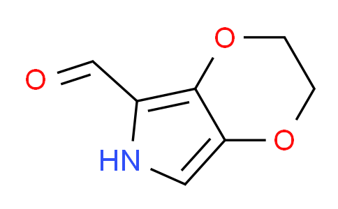 CAS No. 539857-76-6, 3,6-Dihydro-2H-[1,4]dioxino[2,3-c]pyrrole-5-carbaldehyde