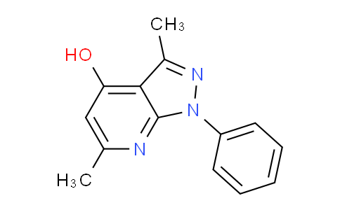 CAS No. 1217-64-7, 3,6-Dimethyl-1-phenyl-1H-pyrazolo[3,4-b]pyridin-4-ol