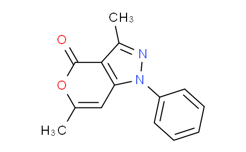 DY673572 | 33421-59-9 | 3,6-Dimethyl-1-phenylpyrano[4,3-c]pyrazol-4(1H)-one
