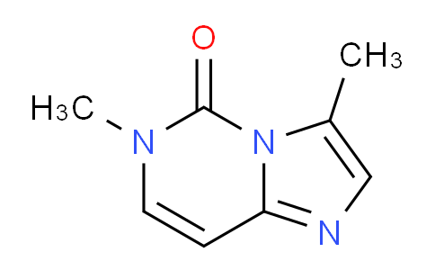 CAS No. 57491-48-2, 3,6-Dimethylimidazo[1,2-c]pyrimidin-5(6H)-one