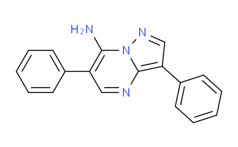 CAS No. 32016-25-4, 3,6-Diphenylpyrazolo[1,5-a]pyrimidin-7-amine