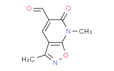 CAS No. 1352534-45-2, 3,7-Dimethyl-6-oxo-6,7-dihydroisoxazolo[5,4-b]pyridine-5-carbaldehyde