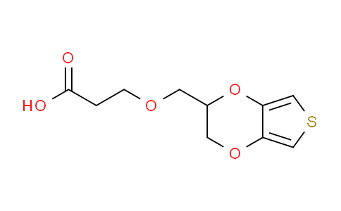 CAS No. 853799-71-0, 3-((2,3-Dihydrothieno[3,4-b][1,4]dioxin-2-yl)methoxy)propanoic acid
