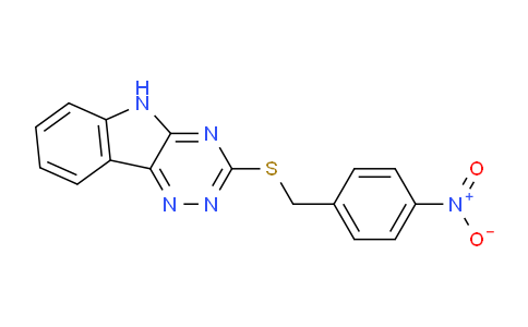 DY673639 | 330551-74-1 | 3-((4-Nitrobenzyl)thio)-5H-[1,2,4]triazino[5,6-b]indole