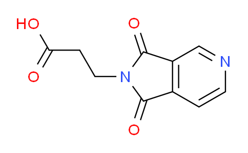 CAS No. 681837-30-9, 3-(1,3-Dioxo-1H-pyrrolo[3,4-c]pyridin-2(3H)-yl)propanoic acid