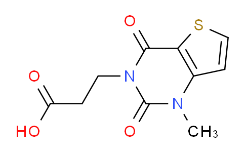 CAS No. 1708079-98-4, 3-(1-Methyl-2,4-dioxo-1,2-dihydrothieno[3,2-d]pyrimidin-3(4H)-yl)propanoic acid