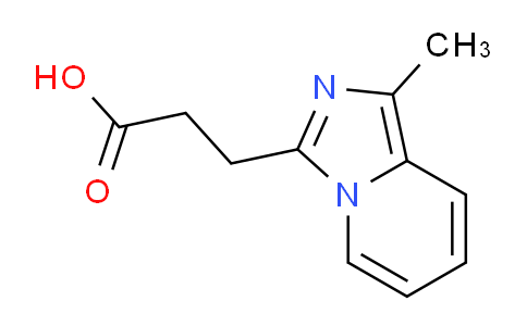 CAS No. 1368850-52-5, 3-(1-Methylimidazo[1,5-a]pyridin-3-yl)propanoic acid