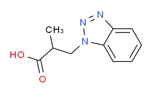 CAS No. 4233-62-9, 3-(1H-Benzo[d][1,2,3]triazol-1-yl)-2-methylpropanoic acid