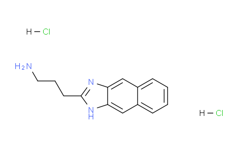 CAS No. 435345-31-6, 3-(1H-Naphtho[2,3-d]imidazol-2-yl)propan-1-amine dihydrochloride