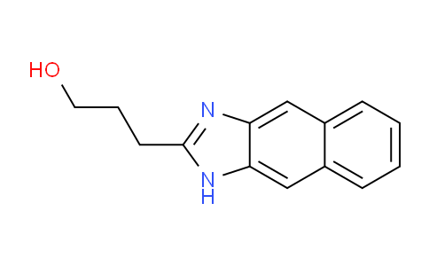 CAS No. 313968-53-5, 3-(1H-Naphtho[2,3-d]imidazol-2-yl)propan-1-ol