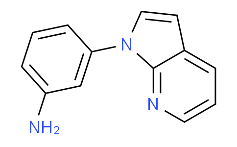 CAS No. 1707374-62-6, 3-(1H-Pyrrolo[2,3-b]pyridin-1-yl)aniline