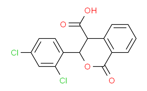 CAS No. 400751-70-4, 3-(2,4-Dichlorophenyl)-1-oxoisochroman-4-carboxylic acid