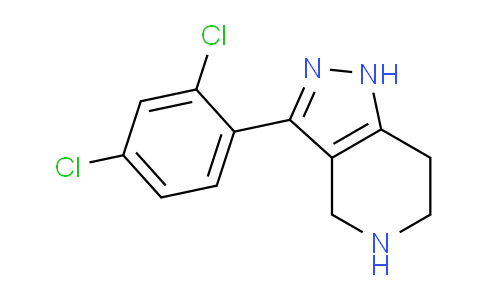 CAS No. 1177478-25-9, 3-(2,4-Dichlorophenyl)-4,5,6,7-tetrahydro-1H-pyrazolo[4,3-c]pyridine