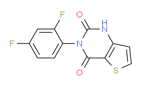 CAS No. 930982-69-7, 3-(2,4-Difluorophenyl)thieno[3,2-d]pyrimidine-2,4(1H,3H)-dione