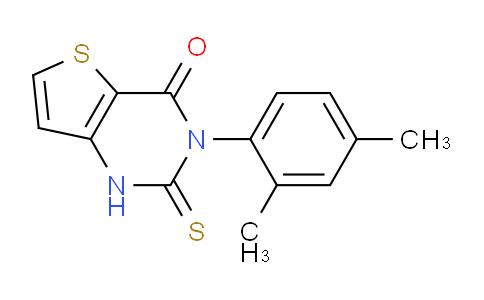 CAS No. 811451-04-4, 3-(2,4-Dimethylphenyl)-2-thioxo-2,3-dihydrothieno[3,2-d]pyrimidin-4(1H)-one