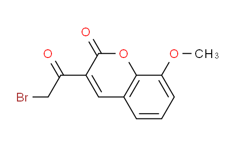 CAS No. 106578-18-1, 3-(2-Bromoacetyl)-8-methoxy-2H-chromen-2-one